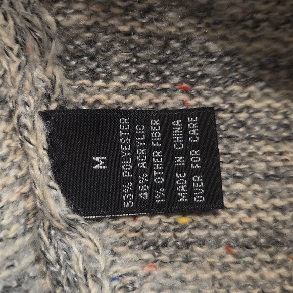 Alyx Heathered Gray Turtleneck Sweater - Picture 4 of 4